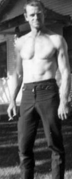 Edgar enjoyed boxing in his youth, but the drink got to his head.