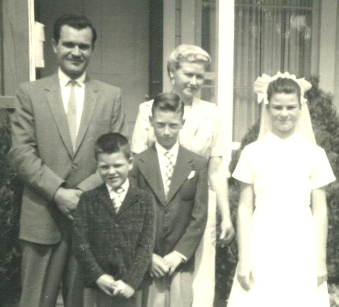 Irene and her family.