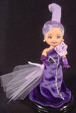 Sterling Silver Rose by Ella, Texas Doll Designs