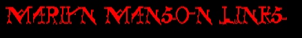 Marilyn Manson Links