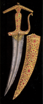 dagger and scabbard