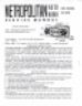 Met Radio Service Manual Cover and instructions