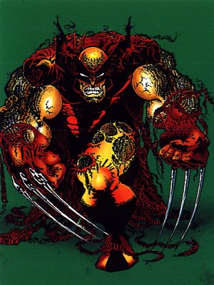 5 - Aging - Inexplicable, unknown, obscure... these are good adjectives to describe Wolverine's past.  The known facts are vague and inconsistant at best.  On record, there is no known birth certificate or knowledge of age.  Wolverine's mutant healing ability retards the aging process in his body to an unknown degree.  Some have specualted that he is old enough to have served as a soldier during World War II.