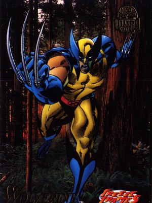 When he needs a respire from his hazardous life as an X-Man, Wolverine goes 'back to nature!'  The remote wilderness of Canada is like a second hime to Logan - a place where he can temporarily give in to the bestial side of his nature, and become one with the desolate beauty of the forest and wildlife around him!