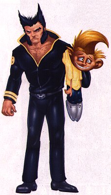 Gus Beezer Meets the X-Men