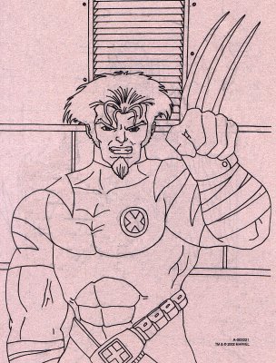 X-Men Coloring & Activity Book