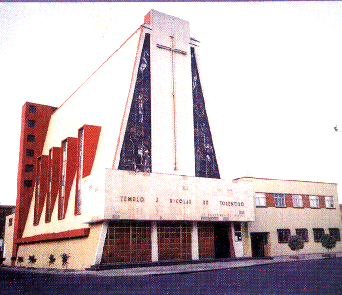 Templo de San Nicols de Tolentino, Churubusco D.F.