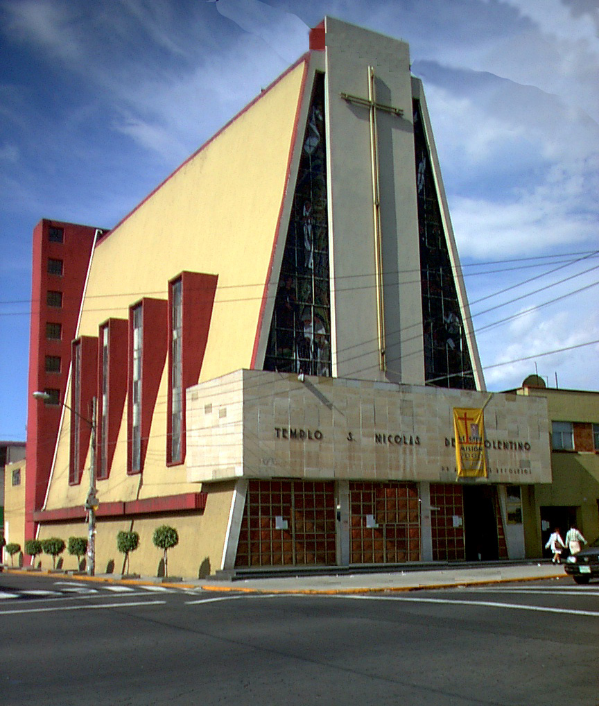 Iglesia de San Nicols de Tolentino, Churubusco D.F.