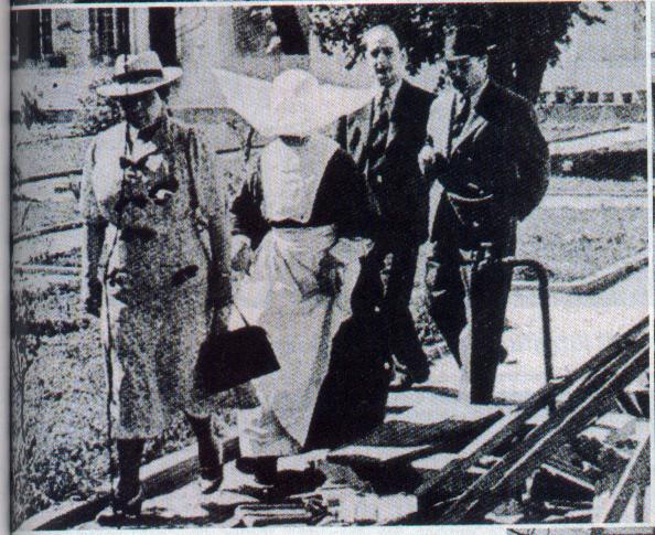 Pedro Aguirre Cerda y seora