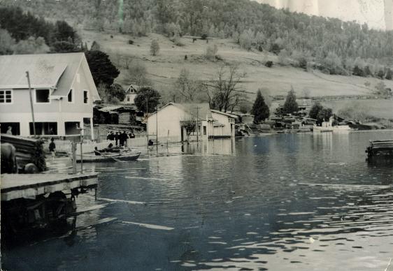El Lago Riihue sube su nivel