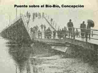 puente sobre el rio bio bio