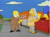 Gaspar y el abuelo Simpson