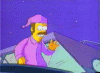 Ned Flanders en su barco