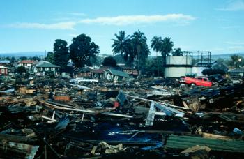 Tsunami de Hilo, Hawaii, consecutivo a Terremoto de Valdivia de 1960