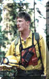 Todd Holden when he worked for the Forest Service in Montana during the 1993 season.
