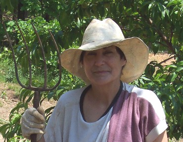 Judy in Clinton, Arkansas - 2004