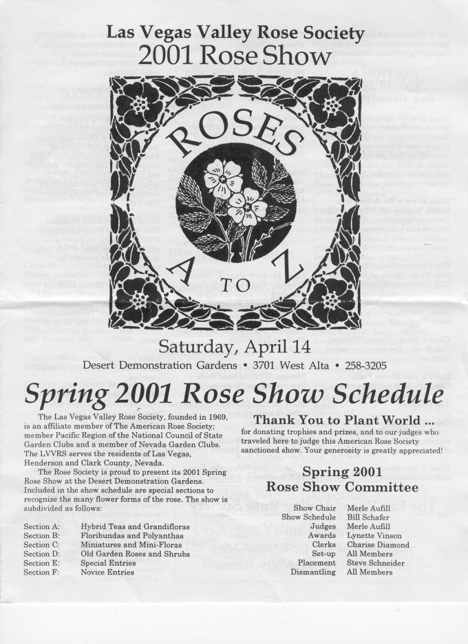 Rose Show