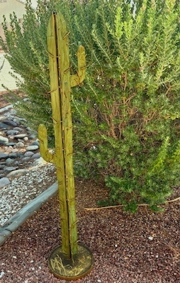 Metal Saguaro Cactus
