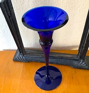 Frosted Deco Ladies Candle Holders