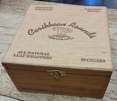 Vintage CaribbeanCigar Boxes