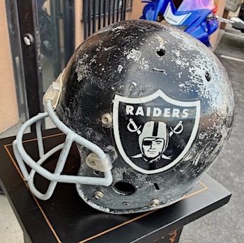 Vintage and Distress Raiders Helmet