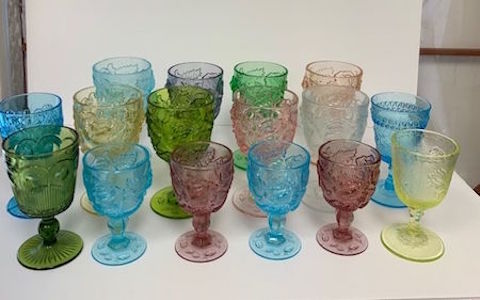 Madonna Inn Goblets & Wine Glasses