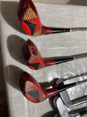 Vintage Wooden Golf Club