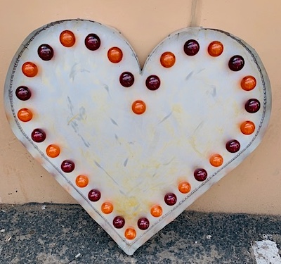 Oversized Heart Marquee Sign