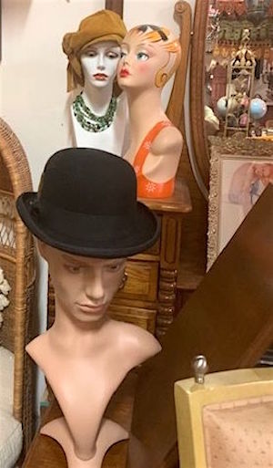 Vintage Natural Wicker Mannequin