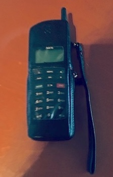 Vintage 1990 Motorola Car Bag Telephone in Original Case