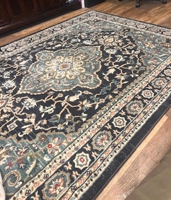 Moroccan Dotted Diamonds Area Rug