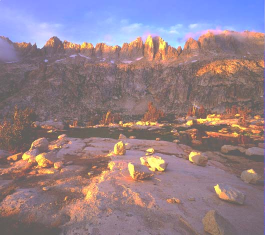 Yosemite Light on Sawtooth Ridge