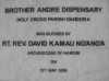The Cornerstone of the Brother Andre Dispensary