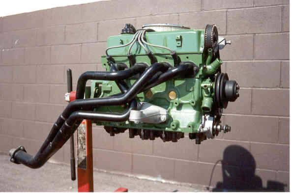 Engine right view