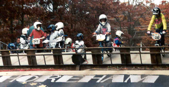 AJ #1 NY at Shoreham BMX Starting Gate