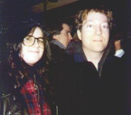 Me and Fred Schneider of the B52's 