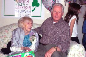 Brigid with son John