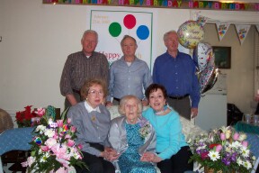 Brigit with her Children