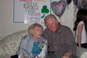 Brigid with son John