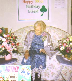 Brigid's 100th Birthday Party