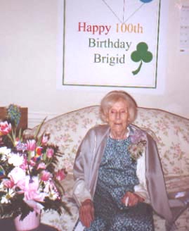 Brigid, 100th Birthday