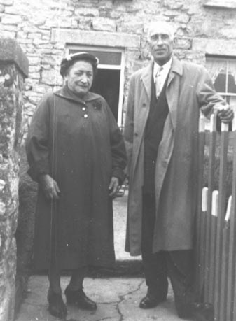 Visiting Kiltobranks - Uncle Dominick Corrigan and Aunt Nora