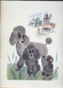 3 poodles in paris