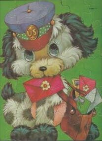 1970s Postal Puppy