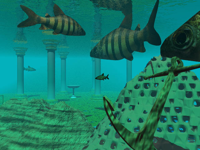 heading to the fountain