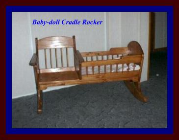 Doll Cradle Rocker