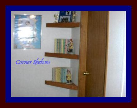 Corner Shelves