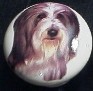 cabinet knob bearded collie