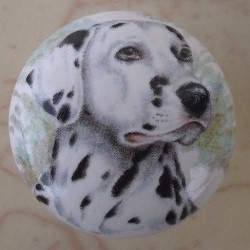 www.mariansceramics.com Doberman pincer dalmation dachshund cabinet knobs