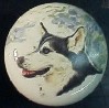 www.mariansceramics.com Husky Italian Greyhound cabinet knobs